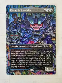 Krang & Shredder (Borderless) Teenage Mutant Ninja Turtles Regular - Image 1