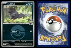 N'S ZORUA 136/217 (POKE BALL) ME: ASCENDED HEROES POKEMON NM - Image 1
