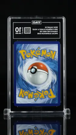 Pokemon Iron Valiant ex SIR 2023 Paradox Rift #249 TAG 10 Gem Mint! - Image 2