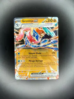 Greninja ex 106/167 Double Rare Twilight Masquerade Pokemon Near Mint - Image 1