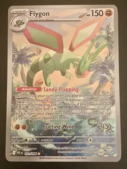 Flygon 101/094 Me02: Phantasmal Flames Holo IR Pokemon TCG Free Shipping - Image 1