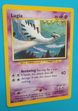 POKEMON LUGIA 20/64 NEO-REVOLUTION Unlimited Rare LP with large EDGE DING 2001 - Image 3