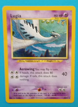 POKEMON LUGIA 20/64 NEO-REVOLUTION Unlimited Rare LP with large EDGE DING 2001 - Image 4