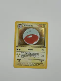 Pokemon Electrode Holo Rare Jungle Set 1st Edition 2/64 Vintage MP - Image 1