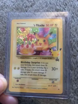 Pokemon TCG Celebrations 25th Anniversary Birthday Pikachu Holo - Image 1