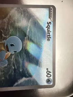 Pokemon Squirtle Holo Full Sir 170/165 Sv: Scarlet & Violet 151 NM EXCELLENT - Image 2