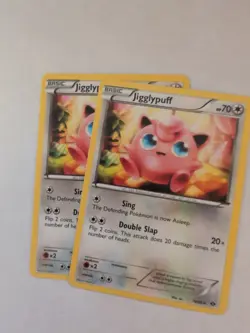 2X Jigglypuff 78/99, Next Destinies- Uncommon - Pokemon TCG Card - Image 1