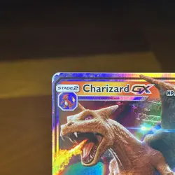 2019 Pokemon Sun & Moon Promo Charizard GX SM195 Holo Rare - Near Mint / NM - Image 3