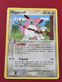 Pokemon Wigglytuff 52/112 EX FireRed & LeafGreen 2004 Uncommon Regular 80HP Eng - Image 1