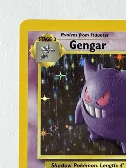 Gengar 18/100 Fossil Unlimited Holofoil Pokemon TCG - LP/NM - Image 4