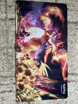 Pokemon TCG Charizard VMAX Playmat Official Pokemon UPC Gigantamax Play Mat - Image 1