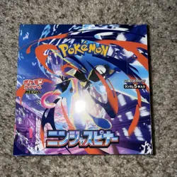 Pokemon Ninja Spinner Booster Box Japanese Mega Evolution M4 - Shrink Wrapped - Image 1