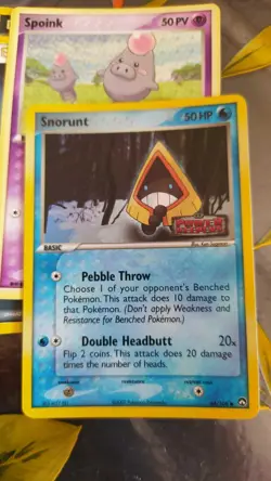 Snorunt Holo Logo 64/108 Power Keepers Pokemon TCG ENG - Image 1
