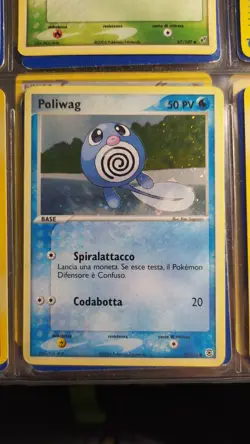 Poliwag Holo 75/112 EX RossoFuoco e VerdeFoglia Pokemon TCG - Image 1