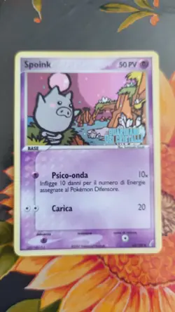 Spoink Holo Logo 62/100 Guardiani dei Cristalli Pokemon TCG ITA - Image 1