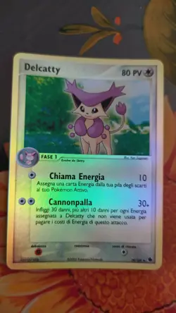 Delcatty Holo Reverse 29/109 Expedition Pokemon TCG ITA - Image 1