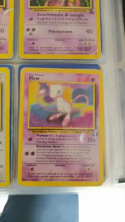 Mew [Psywave | Devolution Beam] (V.1) 8 Wizards Black Star Promos Pokemon TCG - Image 1