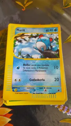 Marill Holo Reverse 120/165 Expedition Pokemon TCG ITA - Image 1