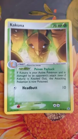 Kakuna Holo 36/112 Firered LeafGreen Pokemon TCG ENG - Image 1