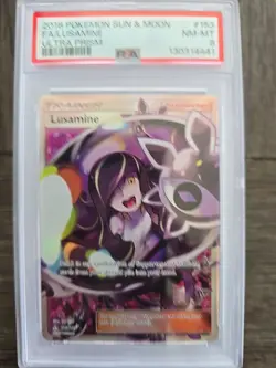 2018 Pokemon SUN &MOON FA/LUSAMINE ULTRA PRISM #153 - Image 1