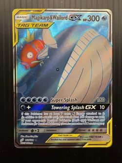 Magikarp Wailord GX 160/181 Pokemon Team Up 2019 🔥🔥🔥 - Image 1