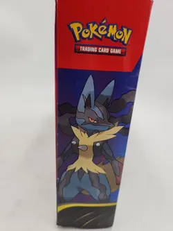 NEW Pokemon TCG Mega Lucario ex Premium Figure Collection Box Factory Sealed - Image 3