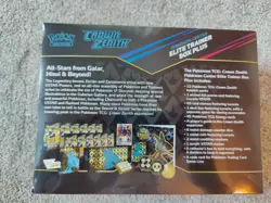 Pokemon Center Exclusive Crown Zenith ETB Elite Trainer Box Plus Factory Sealed - Image 2