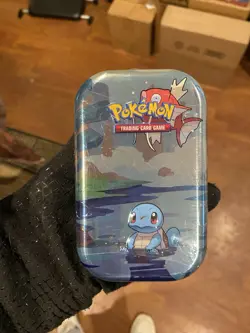 Pokemon TCG Kanto Friends Squirtle Mini Tin Sealed New D22 - Image 1