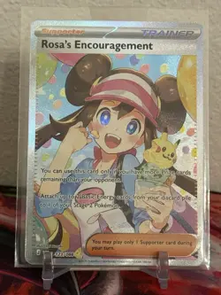Pokemon TCG Holo Rosa’s Encouragement Trainer SIR 123/088 Perfect Order NM - Image 1