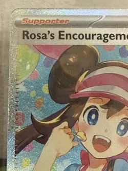 Pokemon TCG Holo Rosa’s Encouragement Trainer SIR 123/088 Perfect Order NM - Image 2