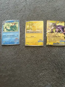 POKEMON - 214 (Illustration Contest) ALL THREE Pikachu-feraligatr-toxtricity - Image 1