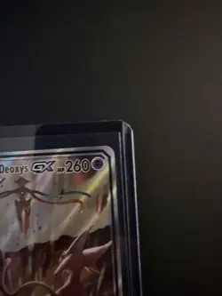 Pokemon TCG Espeon & Deoxys GX SM240 Black Star Promo Full Art Holo - Image 4