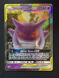 Pokemon GENGAR & MIMIKYU GX Team Up 53 - Image 1