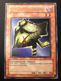 Yu-Gi-Oh! Maske der Finsternis, MRD-G014, Rare, 1. Auflage, Deutsch, Good - Image 1