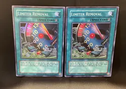 ⚡ 2x Limiter Removal RP02-EN015 – Super Rare Retro Pack 2 – NM Yu-Gi-Oh! ⚡ - Image 1