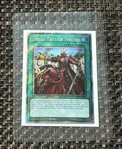 Yugioh! New Triple Tactics Thrust - RA03-EN072 - Platinum Secret Rare - 1st Ed. - Image 1