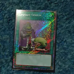 Upstart Goblin Platinum Secret Rare RA03-EN096 Yu-Gi-Oh Bonanza Mint!! - Image 1