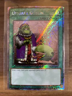 YuGiOh! Upstart Goblin RA03-EN096 Platinum Secret Rare 1st Edition NM - Image 1