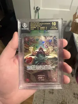 BGS 10 BLACK LABEL BUGGY SP OP06 Wings of the Captain (OP03-008) One Piece TCG - Image 1