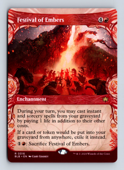 Festival of Embers (Showcase) English Bloomburrow R 316 - Image 1