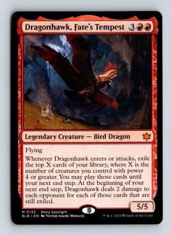 Dragonhawk, Fate's Tempest English Bloomburrow M 132 - Image 1