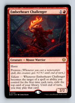Emberheart Challenger English Bloomburrow R 133 - Image 1