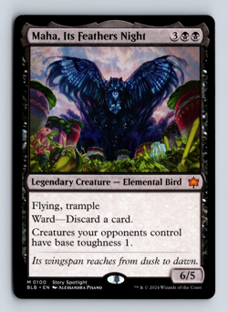 Maha, Its Feathers Night English Bloomburrow M 100 - Image 1