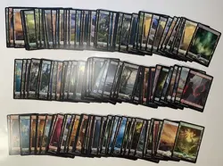 250 Full Art Basic Lands Foil & Non MTG Magic the Gathering MTG Lot - Image 2