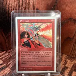 Magic The Gathering - Fifth Edition Pyroblast Uncommon 1997 - Image 1