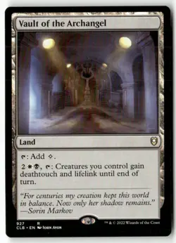 Vault of the Archangel 927 Battle for Baldur's Gate Magic: The Gathering NM - Image 1