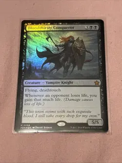 Bloodthirsty Conqueror Foundations Foil - Image 1