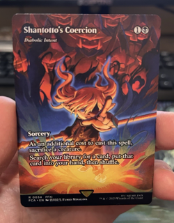 Shantotto's Coercion - Diabolic Intent (Showcase) NM Final Fantasy Magic MTG - Image 1