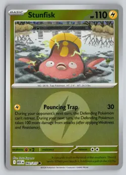 STUNFISK (ENERGY SYMBOL) 062/217 ME: ASCENDED HEROES POKEMON REVERSE HOLO NM - Image 1