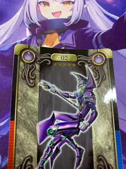 NM! Yugioh Yu-Gi-Oh! 1999 Bandai Sealdass 02 Dark Magician #210 - Image 2